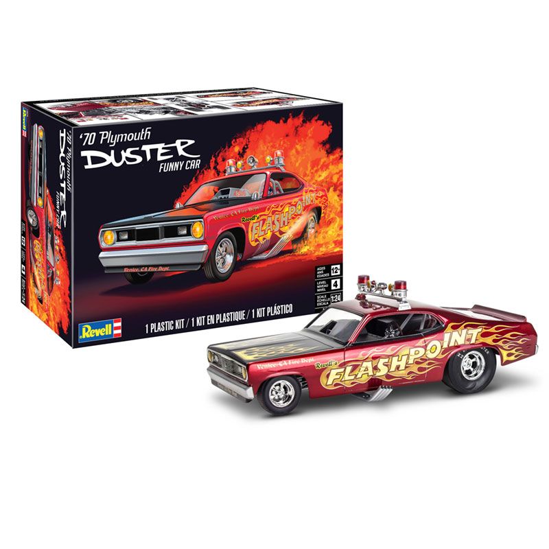REVELL 1/24 1970 PLYMOUTH DUSTER FUNNY CAR