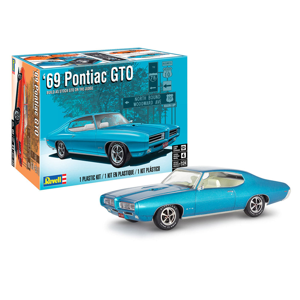 REVELL 1/24 1969 PONTIAC GTO THE JUDGE 2N1