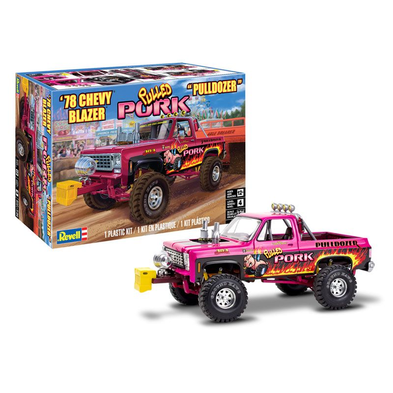 REVELL 1/24 1978 CHEVY BLAZER PULLDOZER