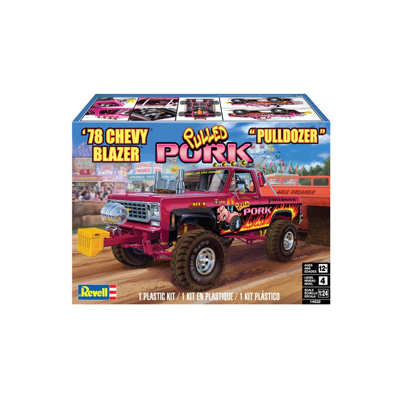REVELL 1/24 1978 CHEVY BLAZER PULLDOZER
