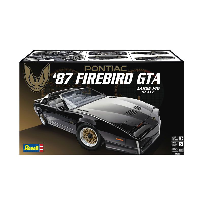 REVELL 1/16 1987 PONTIAC FIREBIRD GTA