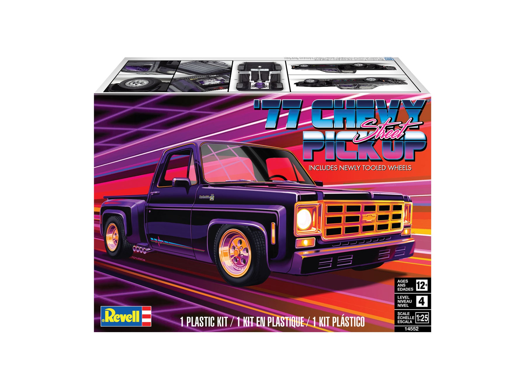 REVELL 1/25 1977 CHEVY STREET PICKUP