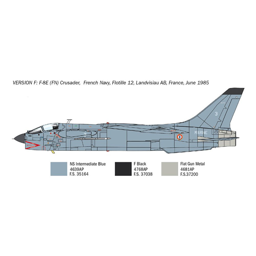 ITALERI 1/72 F-8E CRUSADER