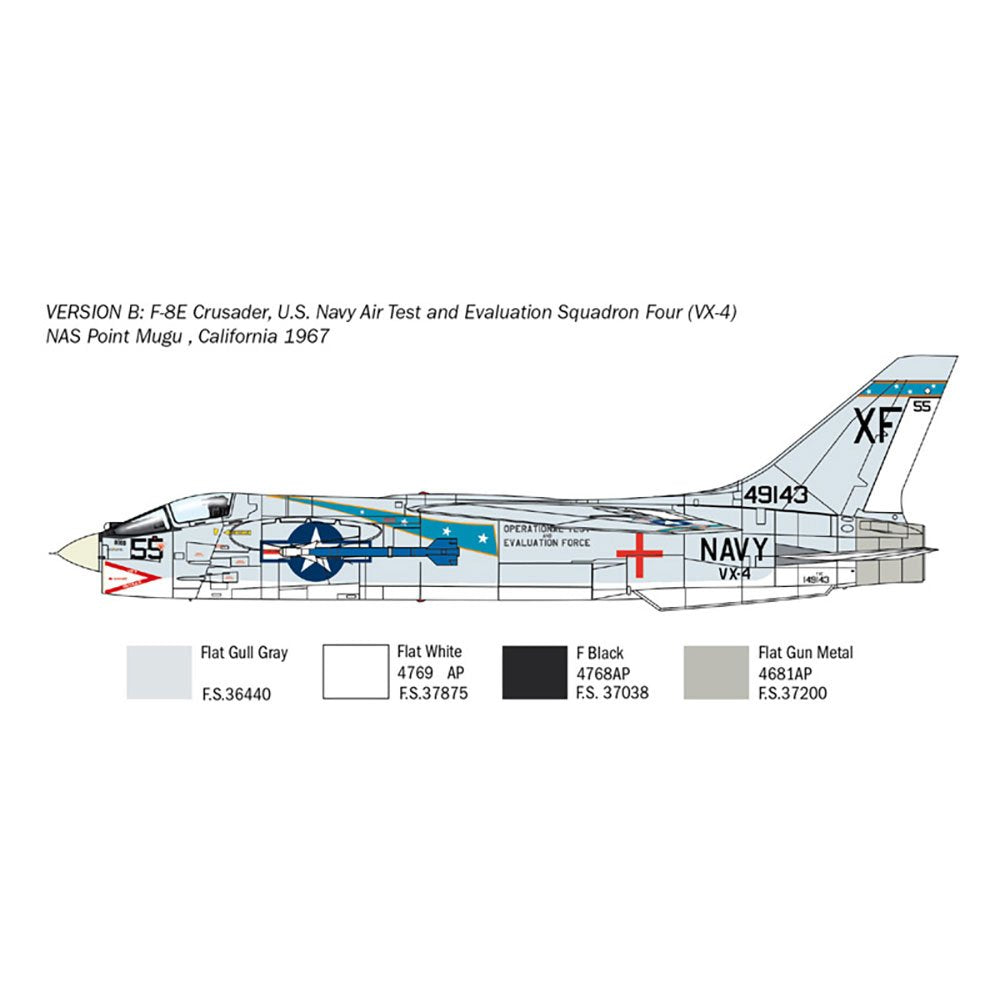 ITALERI 1/72 F-8E CRUSADER
