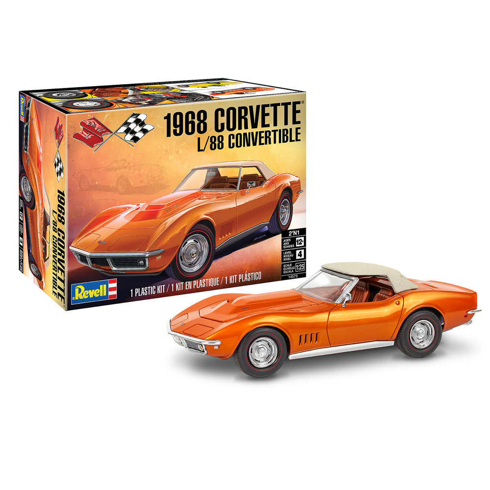 REVELL 1/25 1968 CORVETTE L-88 ROADSTER