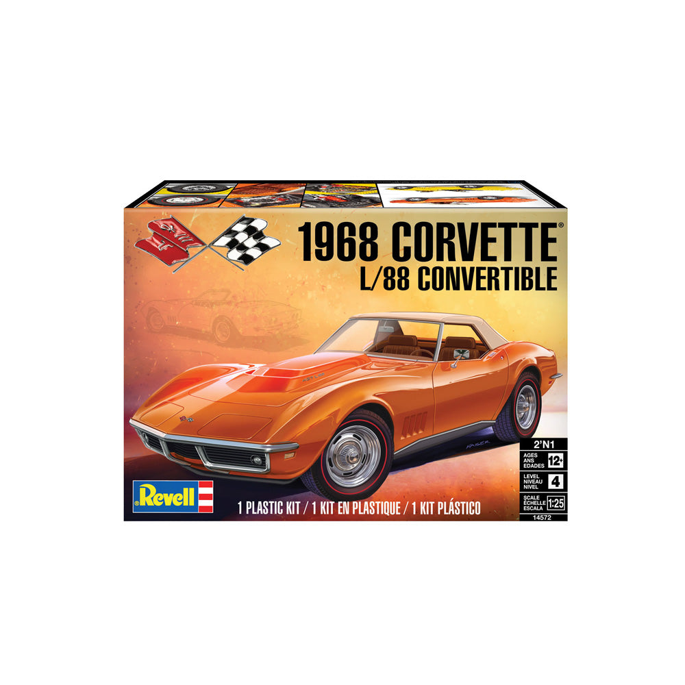 REVELL 1/25 1968 CORVETTE L-88 ROADSTER
