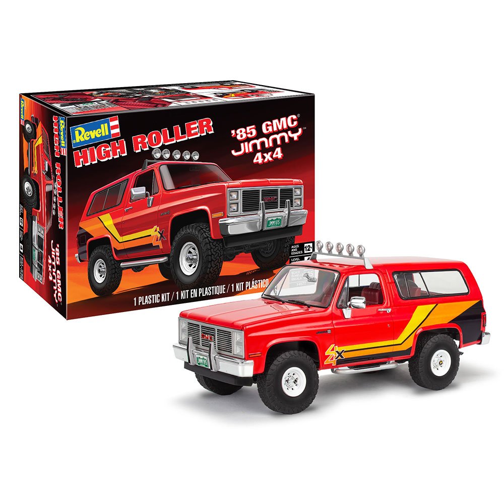 REVELL 1/25 1985 GMC JIMMY 4X4 HIGH ROLLER
