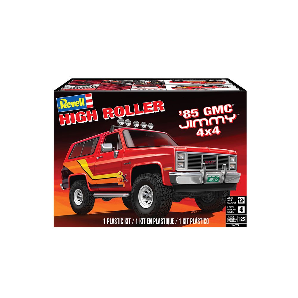 REVELL 1/25 1985 GMC JIMMY 4X4 HIGH ROLLER