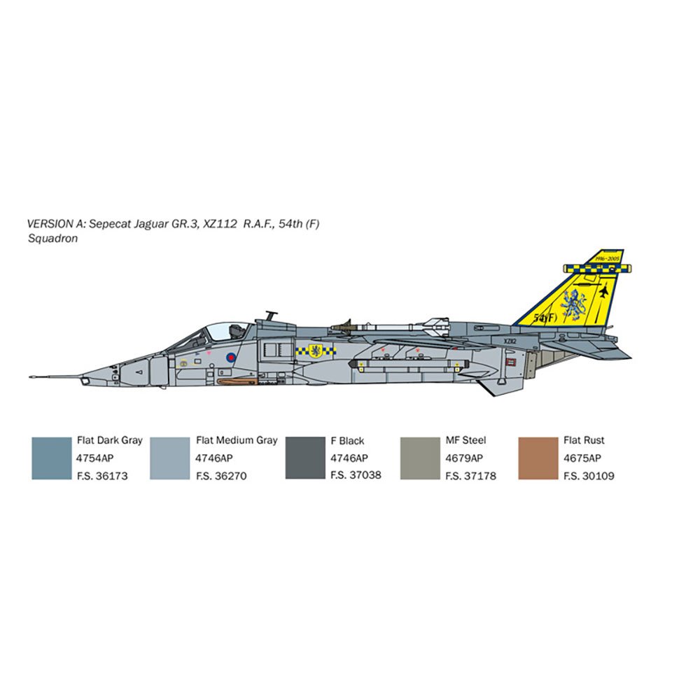 ITALERI 1/72 SEPECAT JAGUAR GR.1-3 "R.A.F. SERVICE"
