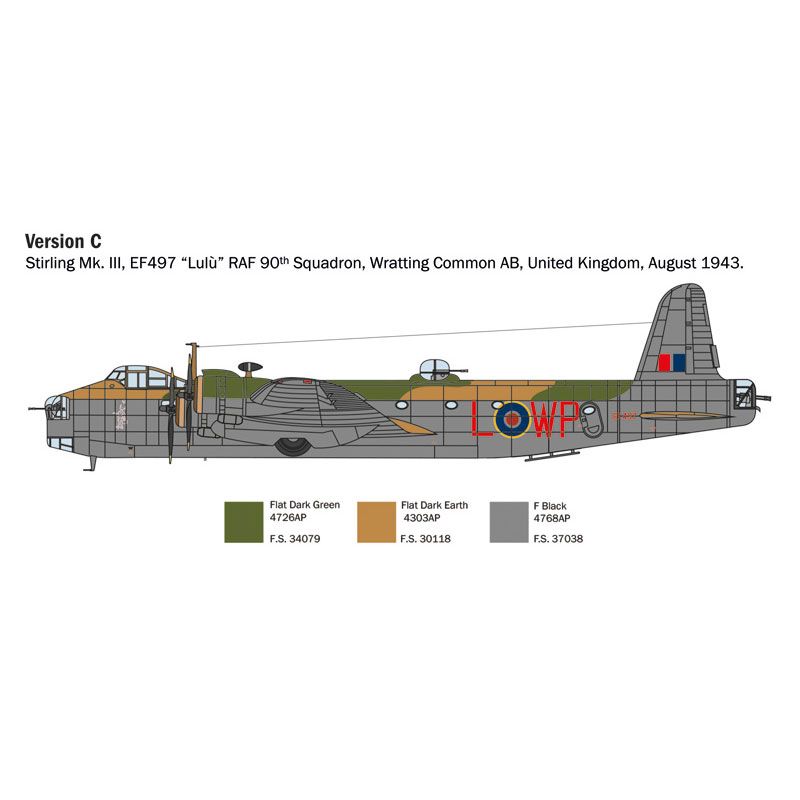 ITALERI 1/72 STIRLING MK.III