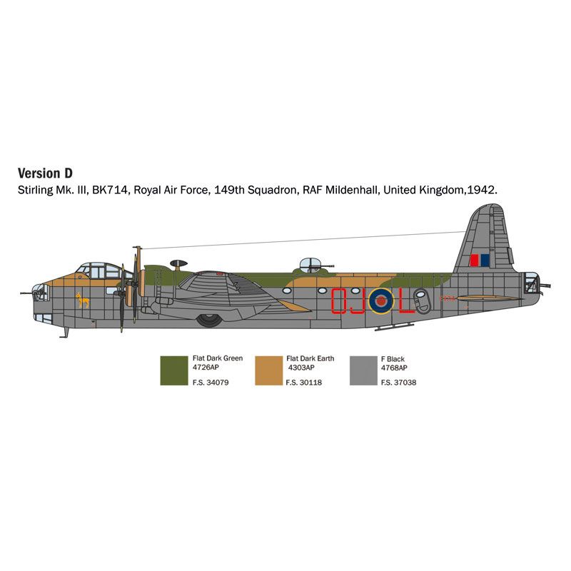 ITALERI 1/72 STIRLING MK.III
