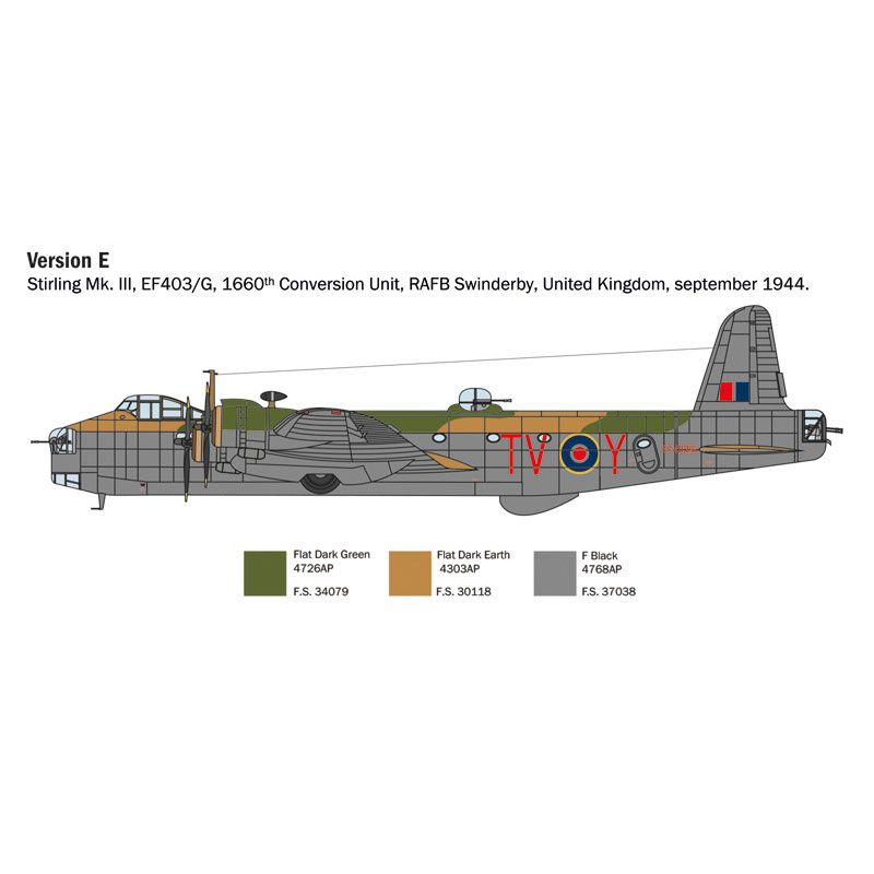 ITALERI 1/72 STIRLING MK.III