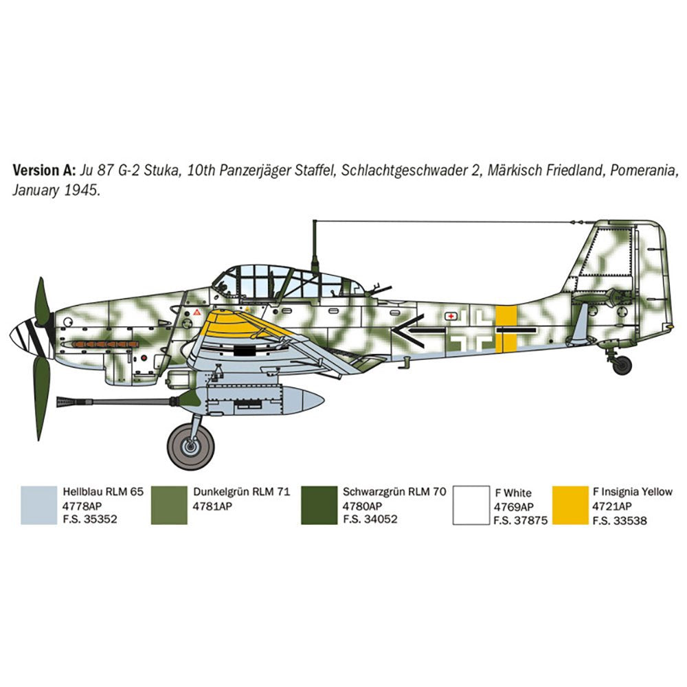 ITALERI 1/72 JUNKER JU-87G-2 KANONENVOGEL