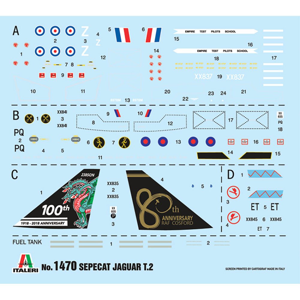 ITALERI 1/72 SEPECAT JAGUAR T.2