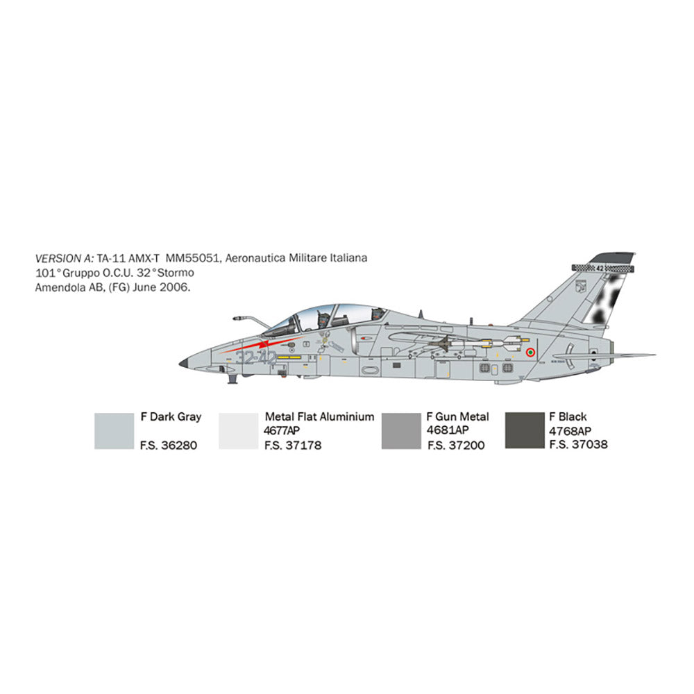 ITALERI 1/72 AMX-T TWIN SEATER