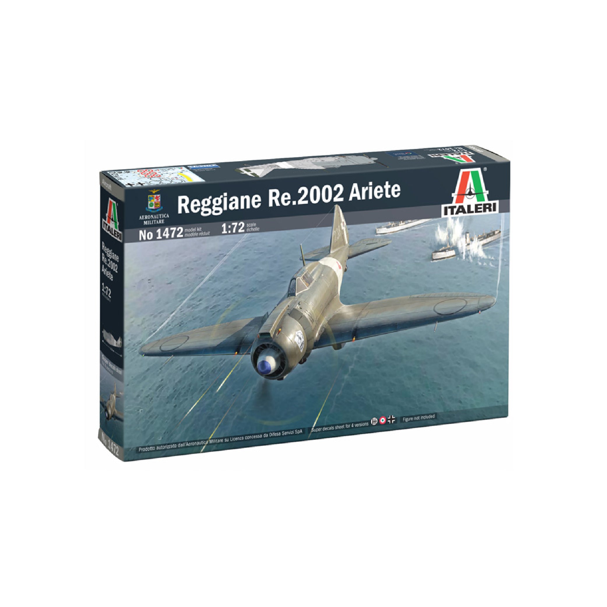 ITALERI 1/72 REGGIANE RE.2002 ARIETE