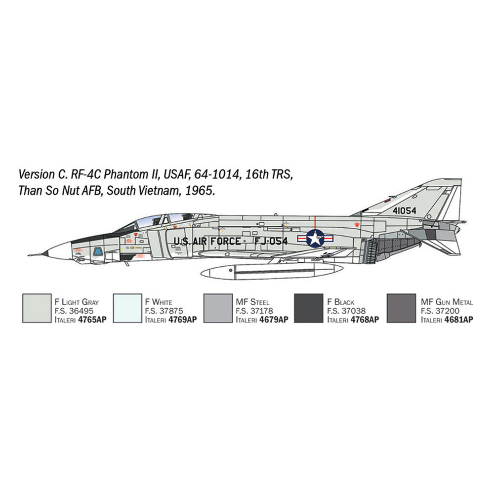 ITALERI 1/72 RF-4 C/E PHANTOM II