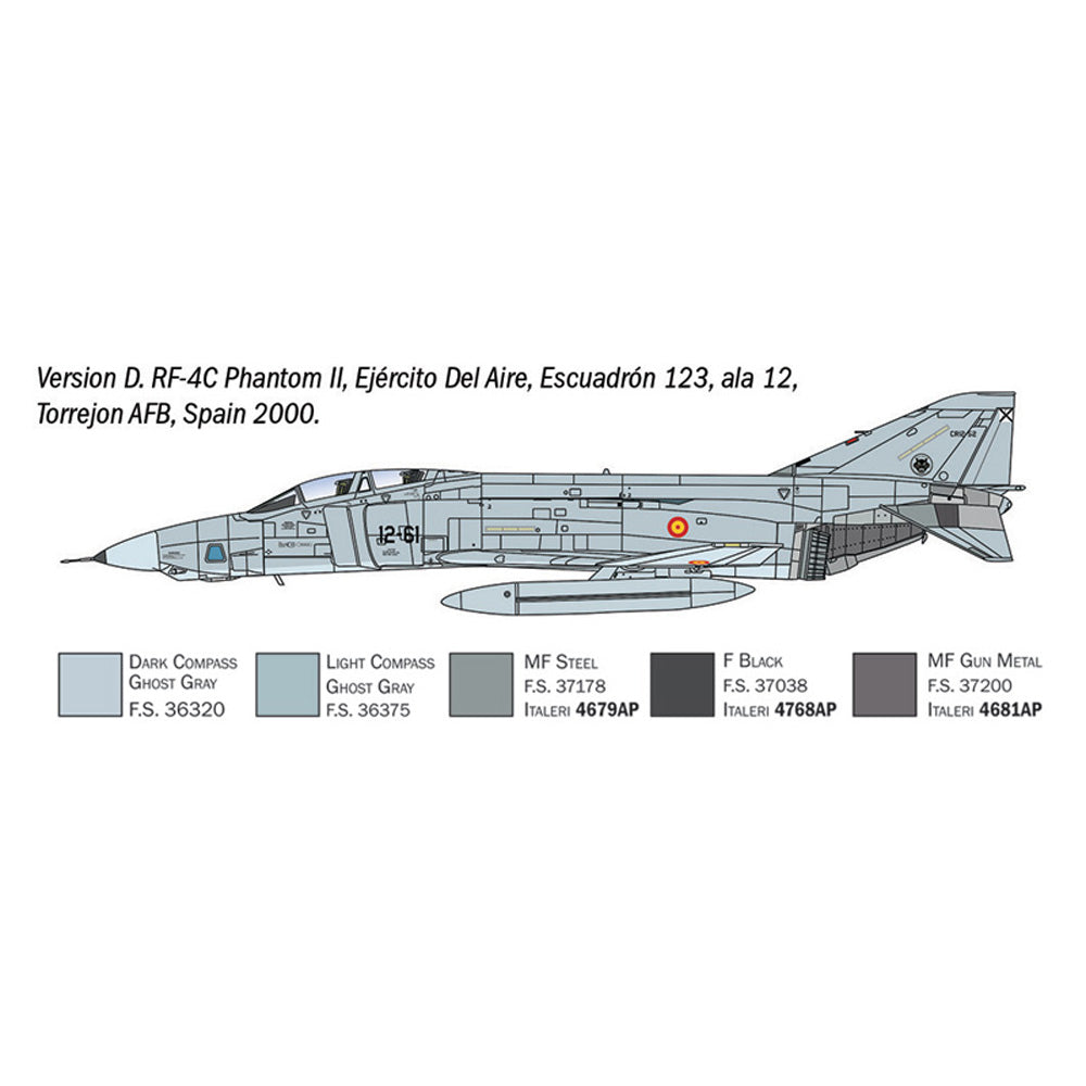 ITALERI 1/72 RF-4 C/E PHANTOM II