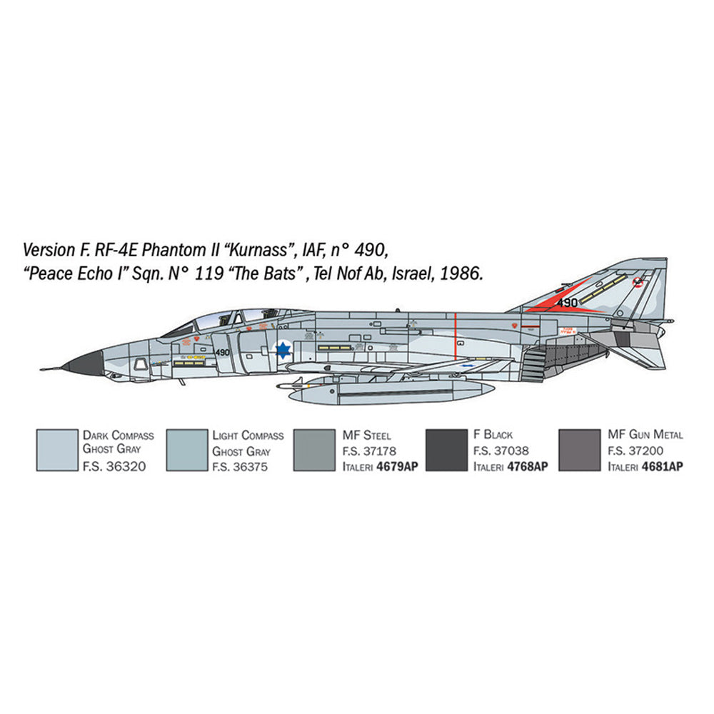 ITALERI 1/72 RF-4 C/E PHANTOM II