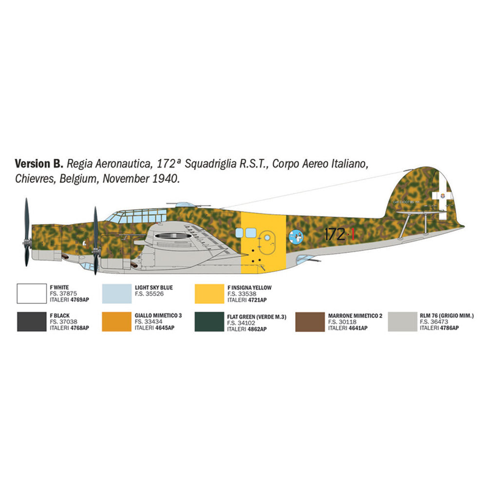 ITALERI 1/72 CANT Z.1007 ALCIONE