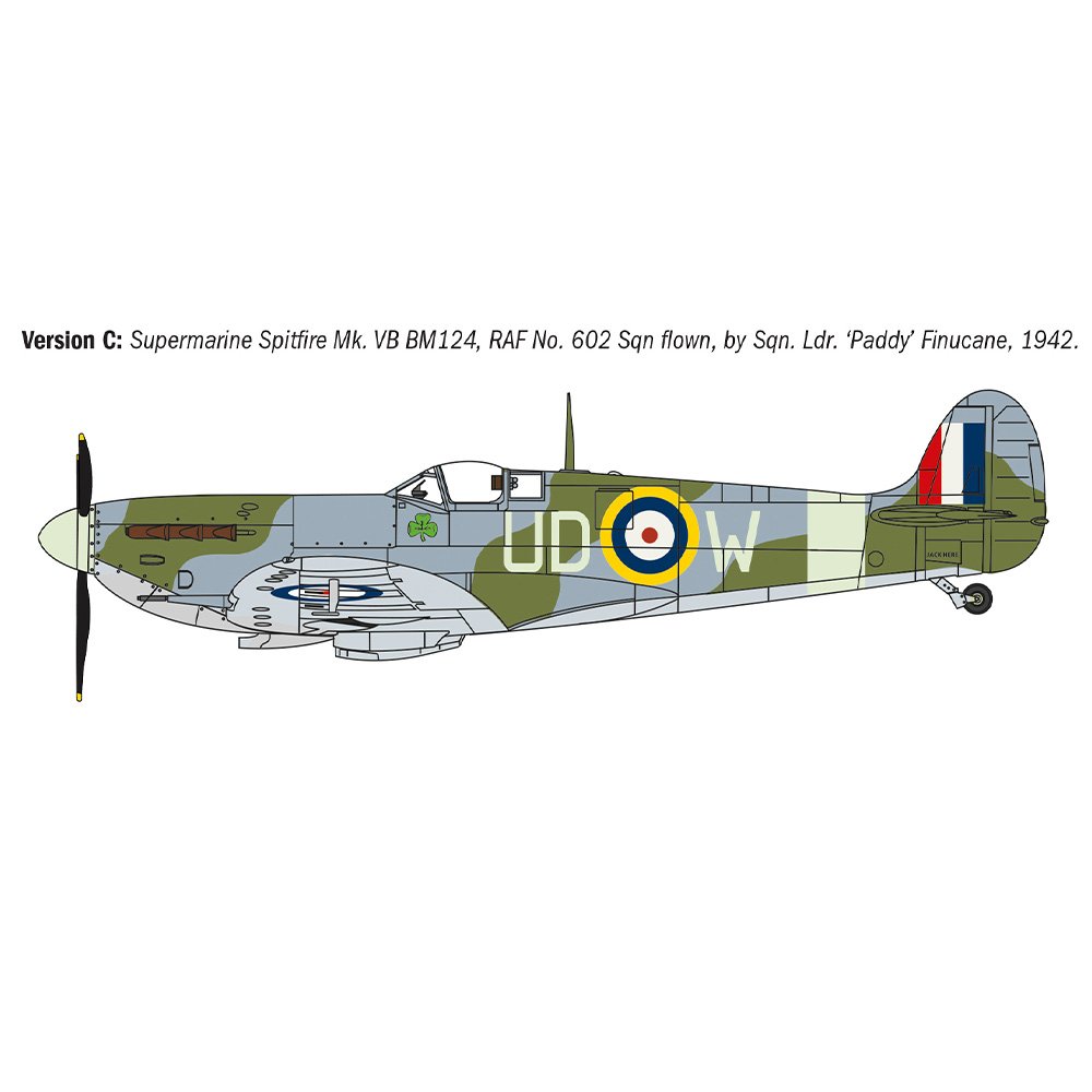 ITALERI 1/72 SPITFIRE MK.V / MK.IX ACES