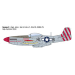 ITALERI 1/72 P-51D MUSTANG ACES