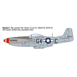 ITALERI 1/72 P-51D MUSTANG ACES