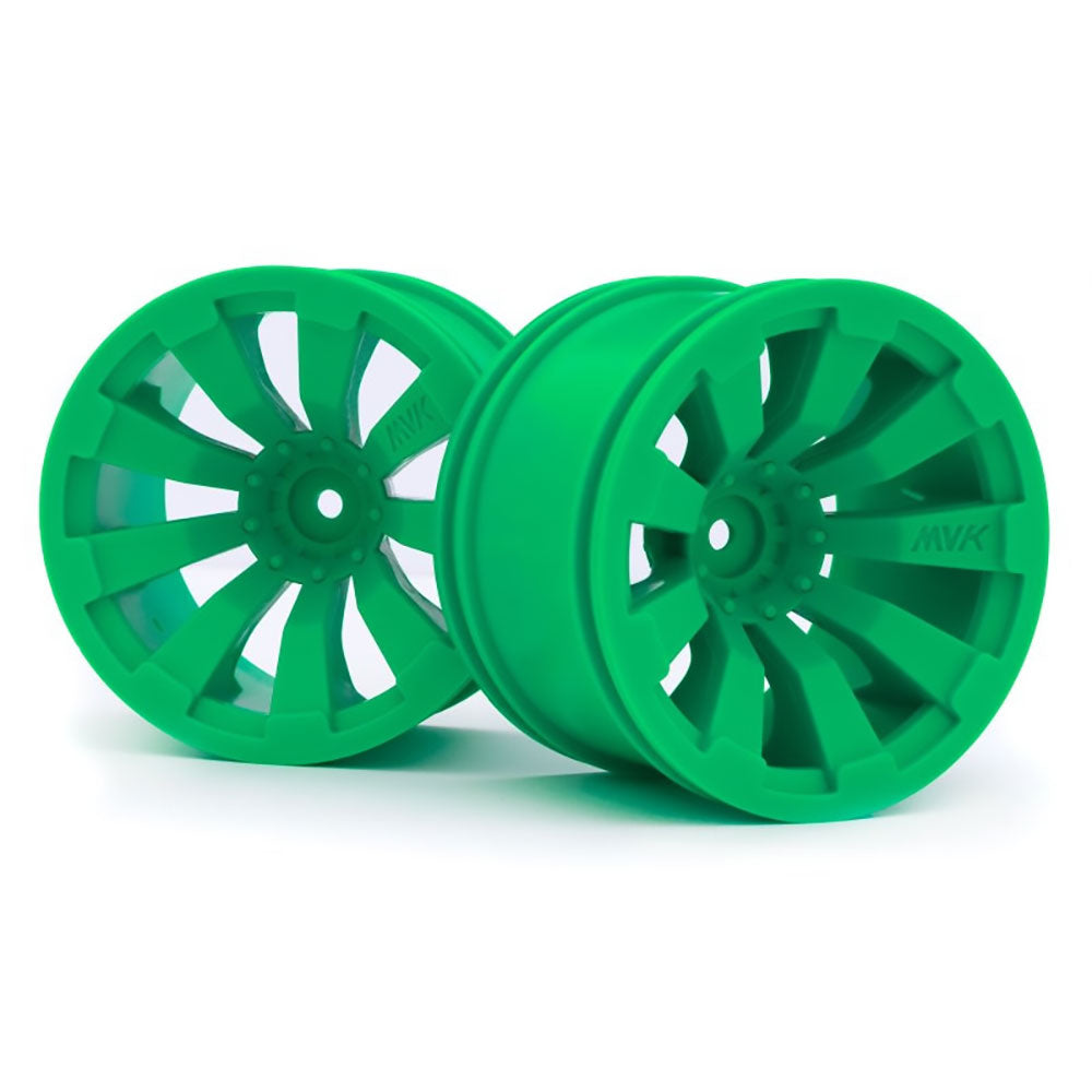 MAVERICK QUANTUM+ XT 3.2IN WHEEL (GREEN/2PCS)