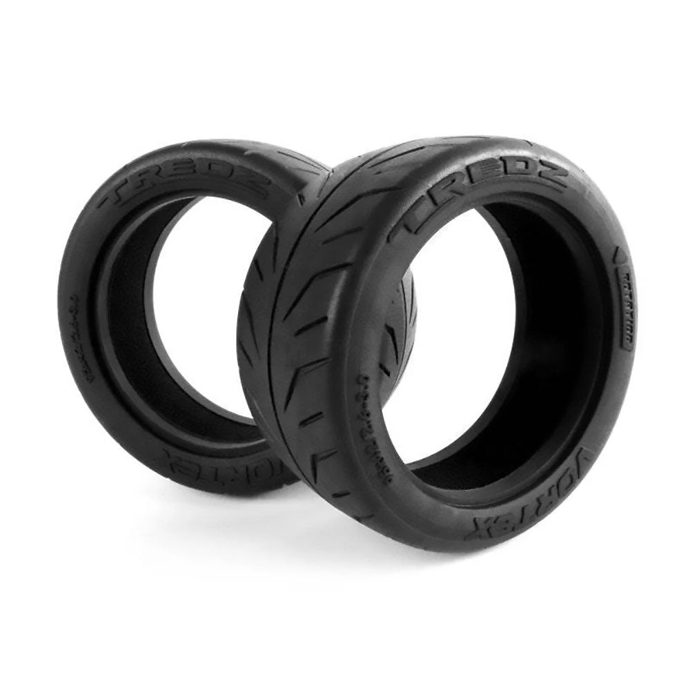 MAVERICK TREDZ VORTEX BELTED TYRE (95X42MM/2.6-3.0IN/2PCS)