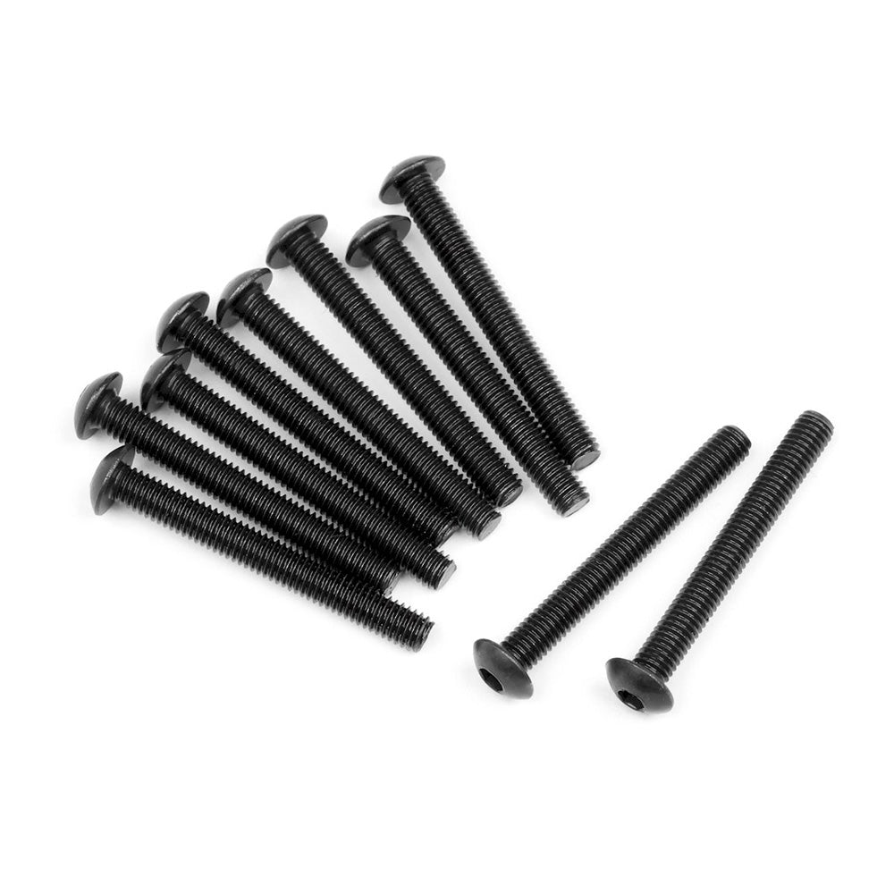 MAVERICK BUTTON HEAD SCREW M3X24MM (10PCS)