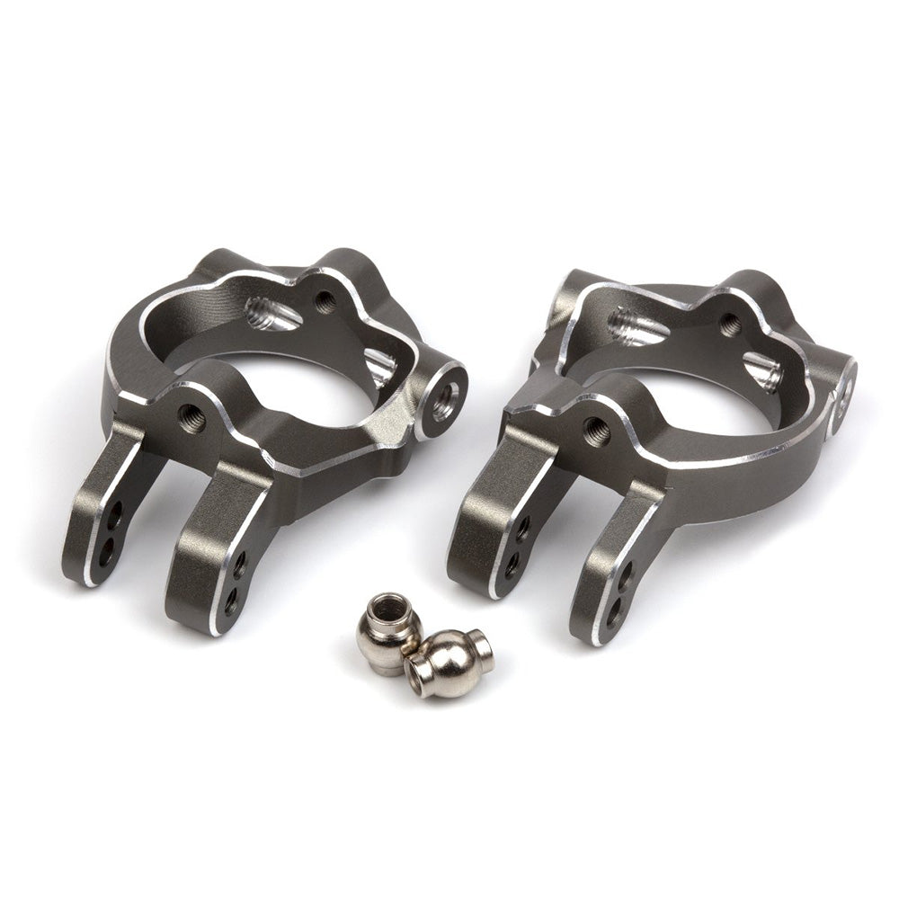 MAVERICK ALUMINIUM C-HUB SET (GREY/LEFT/RIGHT)