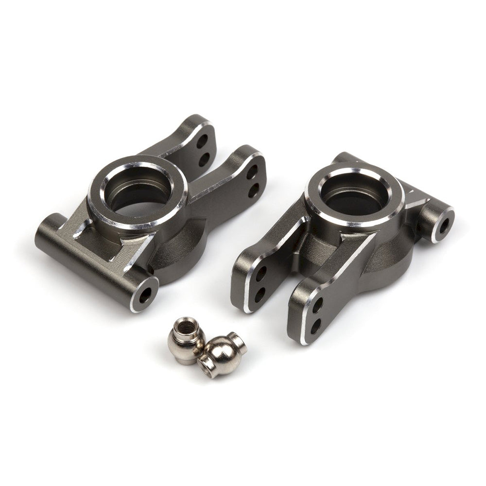 MAVERICK ALUMINIUM REAR HUB SET (GREY/2PCS)