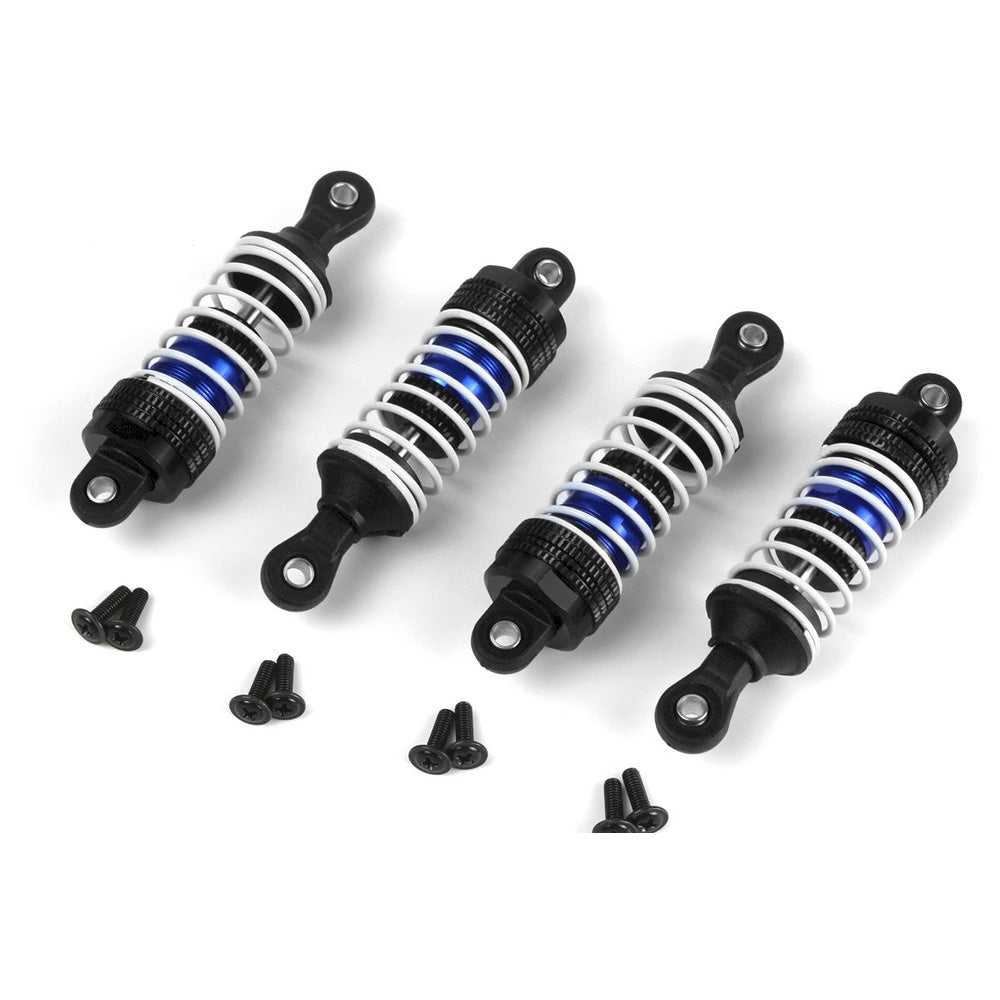 MAVERICK ALUMINUM OIL-FILLED SHOCK ABSORBER SET BLUE/4PC