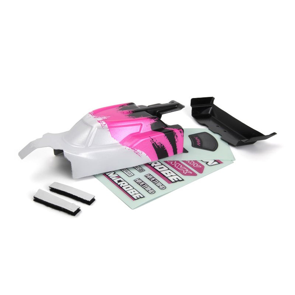 MAVERICK TOP NOTCH 1/24TH BUGGY BODY (PINK)