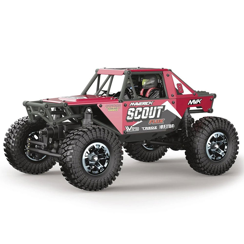 MAVERICK SCOUT-24 FLUX 1/24TH ROCK CRAWLER - RED
