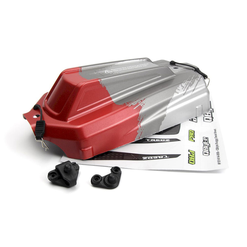 MAVERICK QBYTE XB 1/12TH BUGGY PRINTED BODY - RED