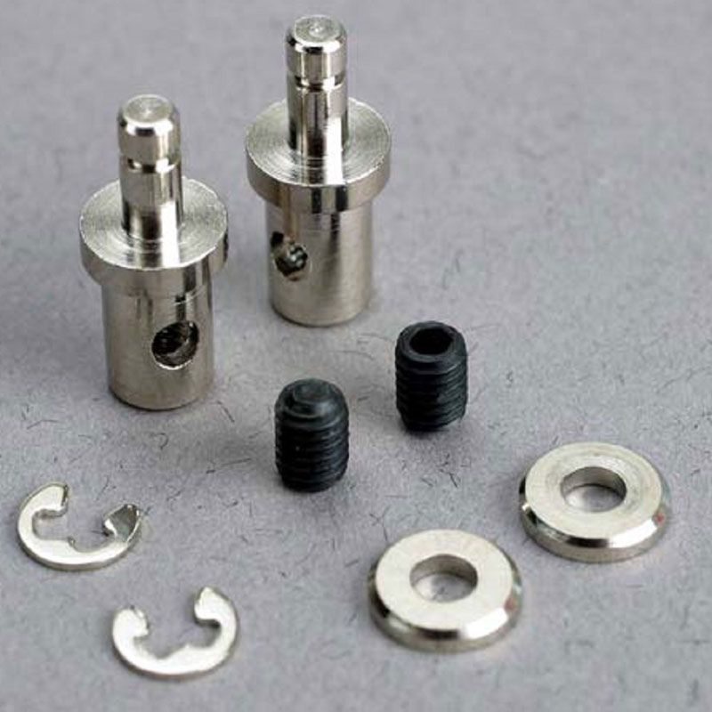 TRAXXAS SERVO ROD CONNECTORS (2) 3MM SET SCREWS