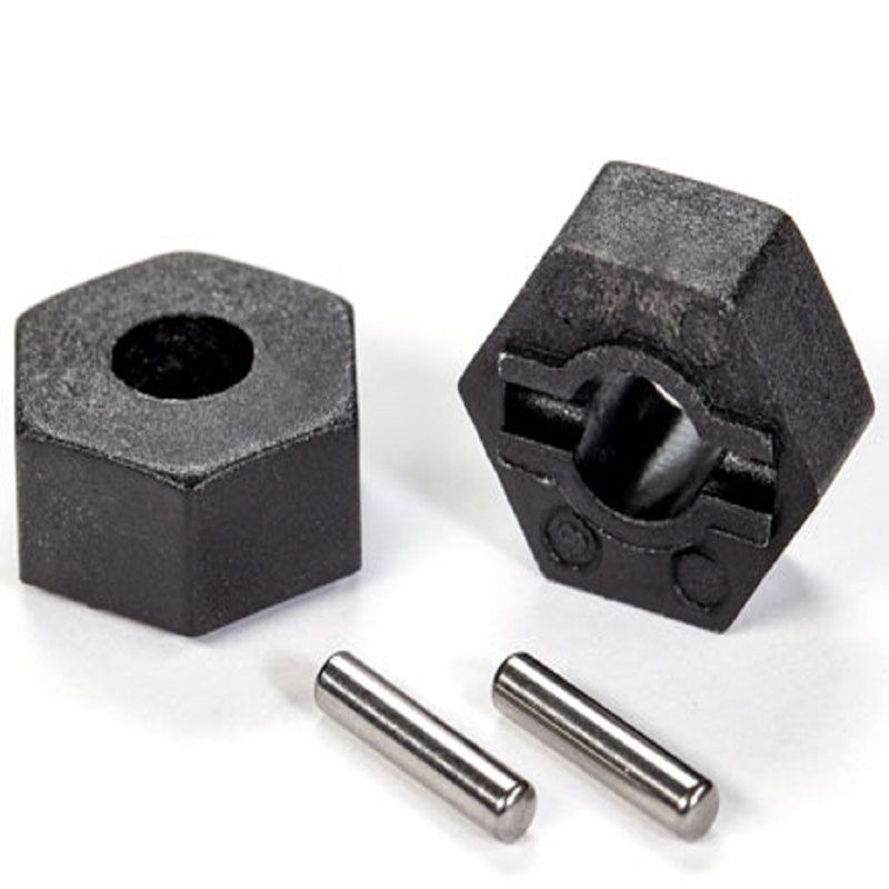 TRAXXAS HEX WHEEL HUBS/AXLE PINS