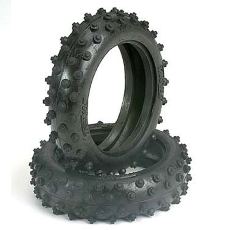 TRAXXAS TYRES 2.1 SPIKED FRONT