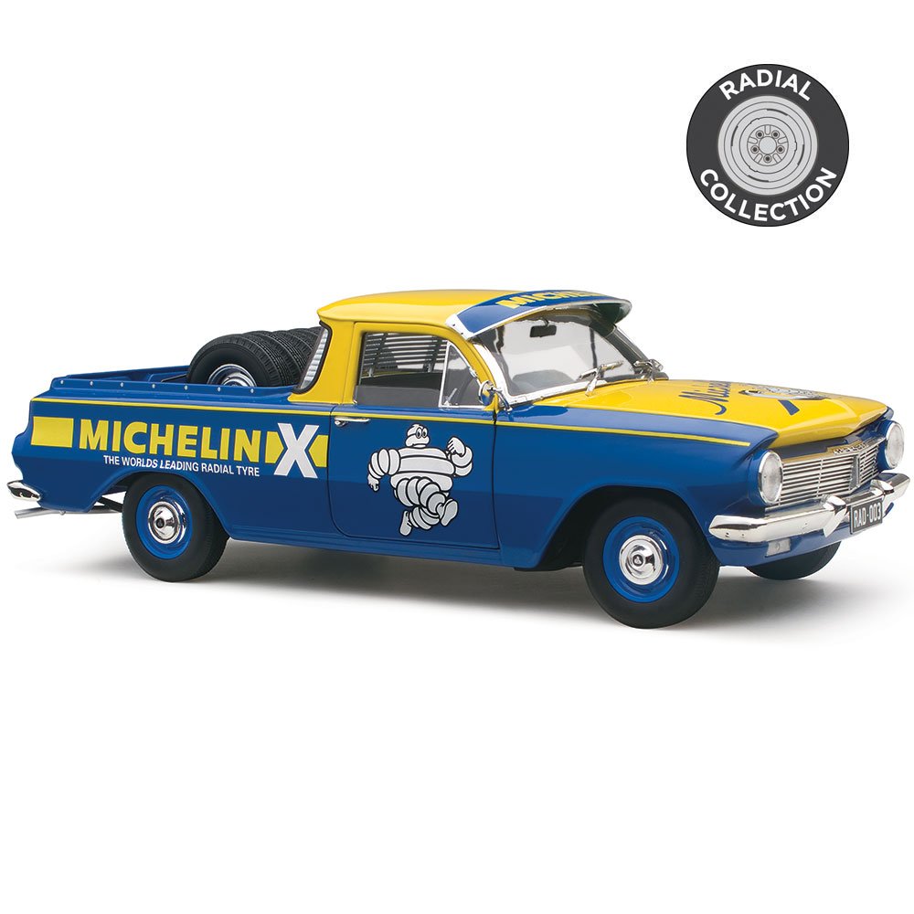 CLASSIC CARLECTABLES 1/18 HOLDEN EH UTILITY - MICHELLIN - RADIAL COLLECTION NO.3