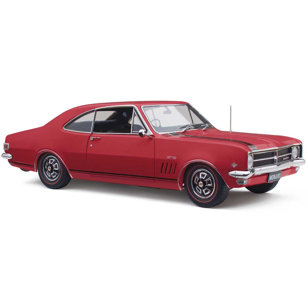CLASSIC CARLECTABLES 1/18 HOLDEN HK MONARO GTS 327 - PICARDI RED