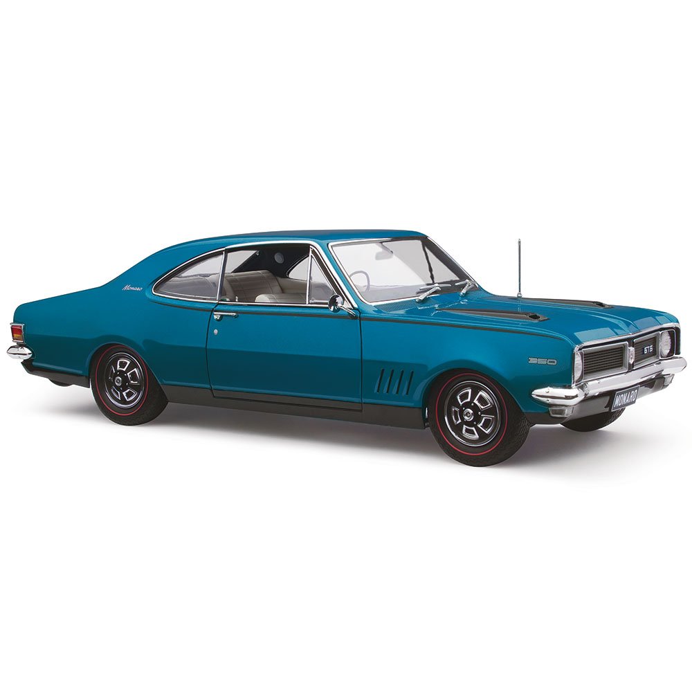 CLASSIC CARLECTABLES 1/18 HOLDEN HG MONARO GTS 350 - MEDITERRANEAN BLUE METALLIC