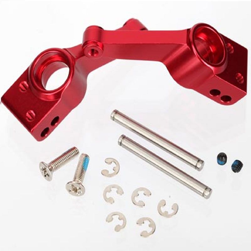 TRAXXAS CARRIERS STUB AXLE RED REAR (2)