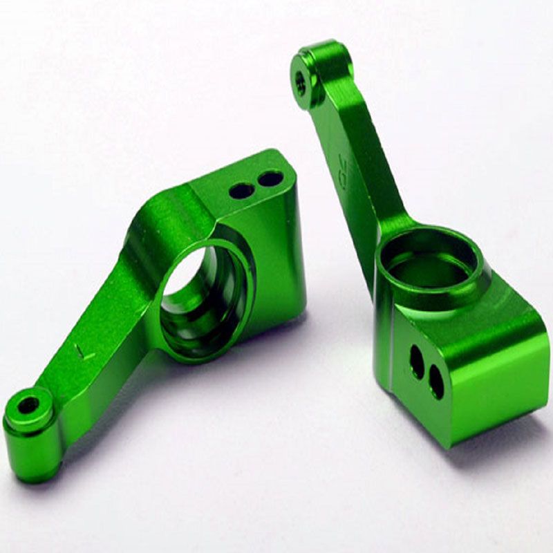 TRAXXAS CARRIERS STUB AXLEGREEN-ANOD 6061-T6 ALUM REAR (2)