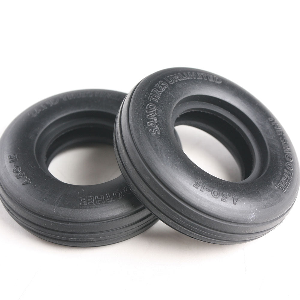 TAMIYA RC BUGGY FRONT TYRE SET (x2)