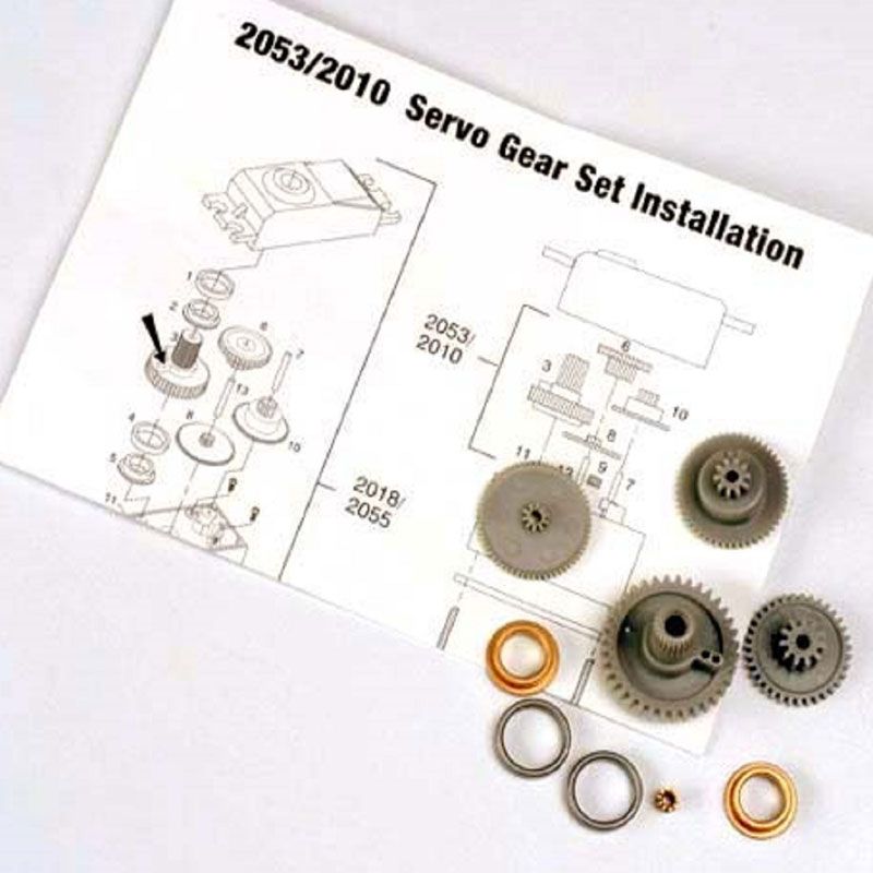 TRAXXAS SERVO GEARS FOR 2055
