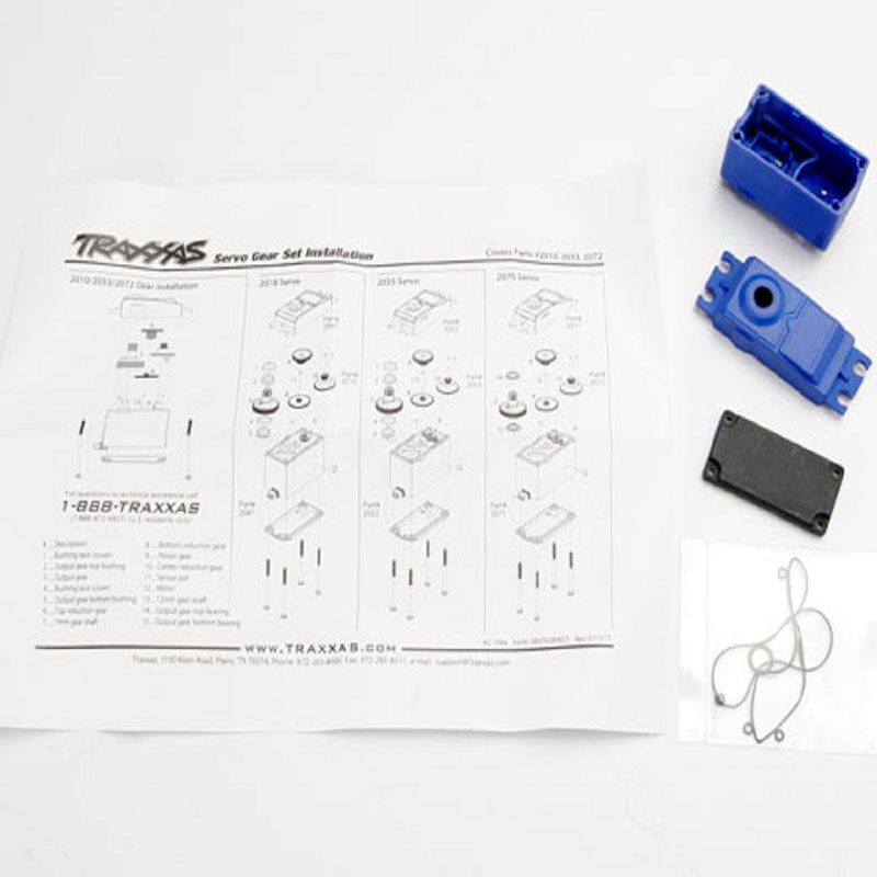 TRAXXAS SERVO CASE GASKETS