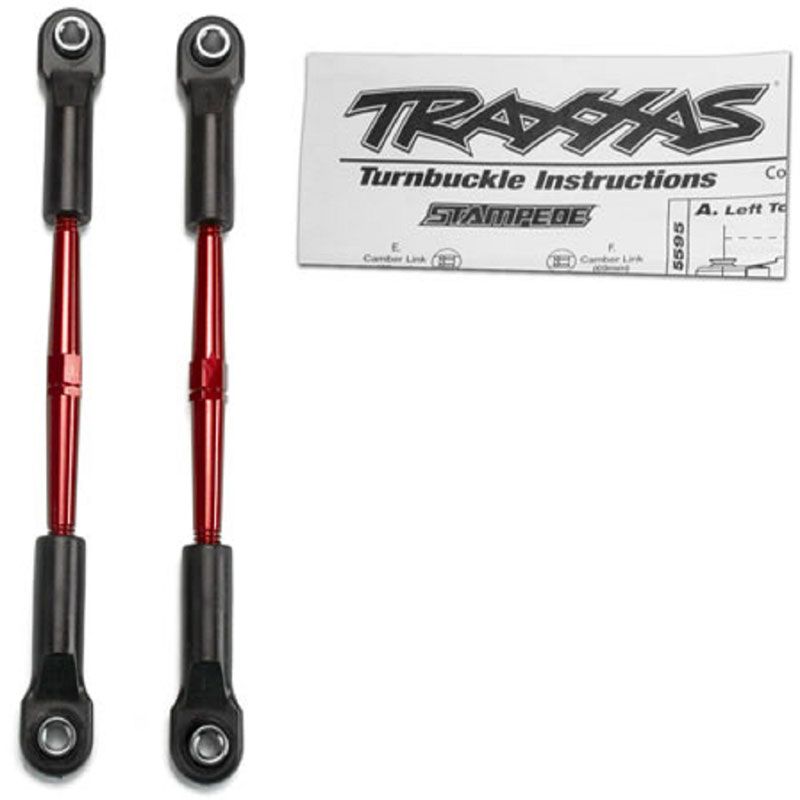 TRAXXAS TURNBUCKLE ALUM RED