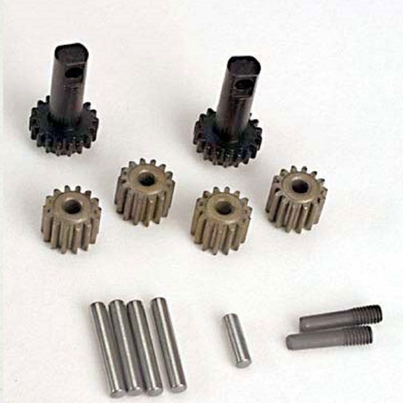 TRAXXAS PLANET/SUN GEARS & SHAFT