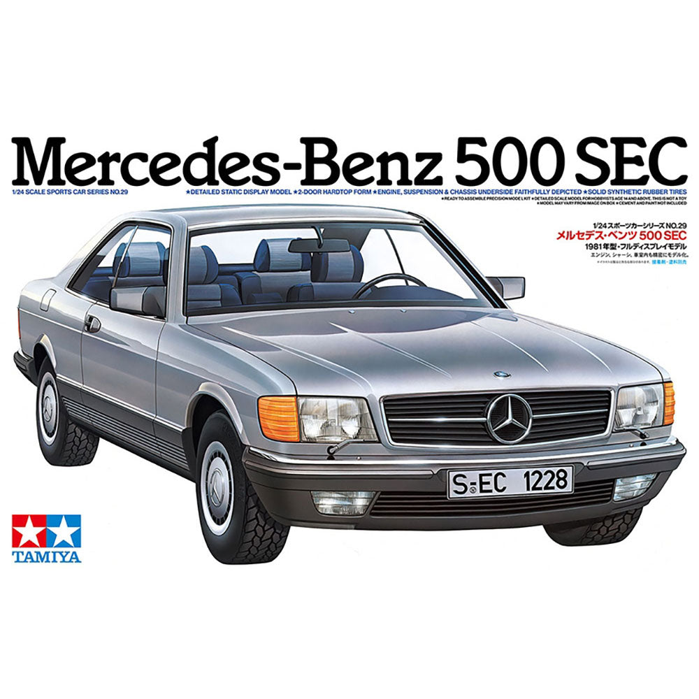 TAMIYA 1/24 MERCEDES-BENZ 500SEC